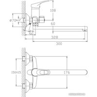 Смеситель Valfex Proxima Chrome VF.2213