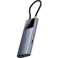 Док-станция Baseus Metal Gleam Series II 6-in-1 USB Hub B00061802813-00