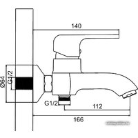 Смеситель Ledeme H44 L3244