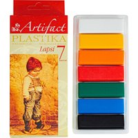 Полимерная глина ArtiFact Пластика Lapsi (7 цв, 140 г)