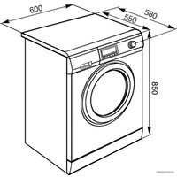 Стиральная машина Smeg LBF127 в Мозыре