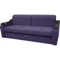 Диван Сириус Лидер-4 ППУ (Eva 31 велюр фиолетовый)