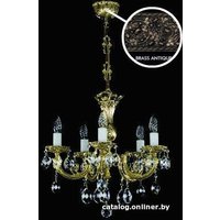 Подвесная люстра ArtGlass Anastasia V. Brass Antique Ce