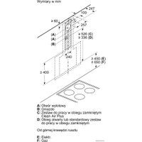 Кухонная вытяжка Bosch Serie 2 DWK67EM60