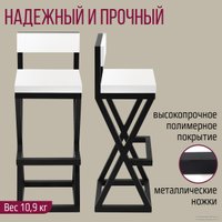 Стул Millwood Вена 4 Л (белый/металл черный)