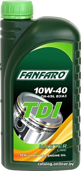 Моторное масло Fanfaro TDI 10W-40 1л