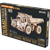 Сборная модель Eco-Wood-Art Самосвал-землевоз МоАЗ-75053