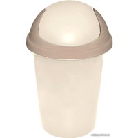 Мусорное ведро Plast Team Rambai 10 л (светло-бежевый)