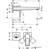 Смеситель Hansgrohe Metropol 74526000