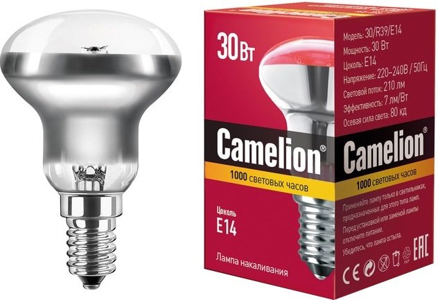 

Лампочка Camelion R39 E14 30 Вт