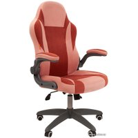 Игровое (геймерское) кресло CHAIRMAN Game 55 (розовый/бордовый)