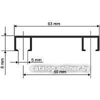 Карниз для штор Lm Decor D-6 (3.5м)