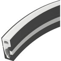 Силиконовый профиль Arlight WPH-Flex-0616-Side-S9-5M Black 045788