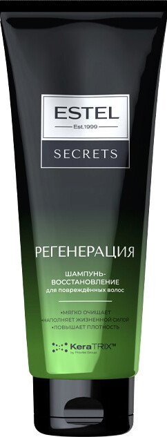 

Шампунь Estel Professional Secrets Регенерация для поврежденных волос Восстановление 250 мл