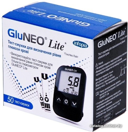 Тест-полоски Infopia GluNeo Lite 100 шт.