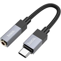 Адаптер Hoco UPA32C USB Type-C - 3.5 mm Jack (0.15 м, черный) в Бресте