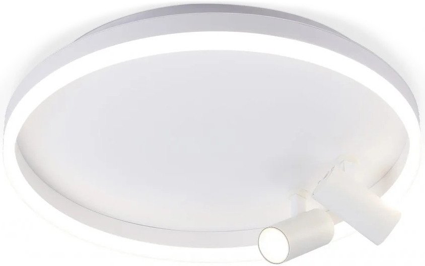 

Припотолочная люстра Ambrella light Comfort FL5112/1+2 WH (белый)