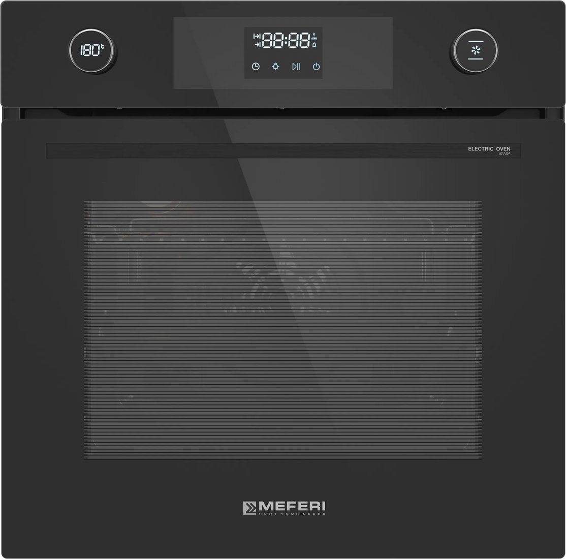 

Электрический духовой шкаф Meferi MEO6013BK Ultra
