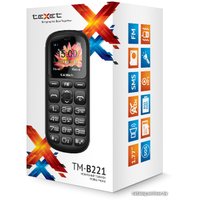Телефон TeXet TM-B221 (черный)