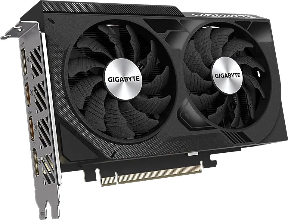 

Видеокарта Gigabyte GeForce RTX 4060 Windforce 8G GV-N4060WF2-8GD