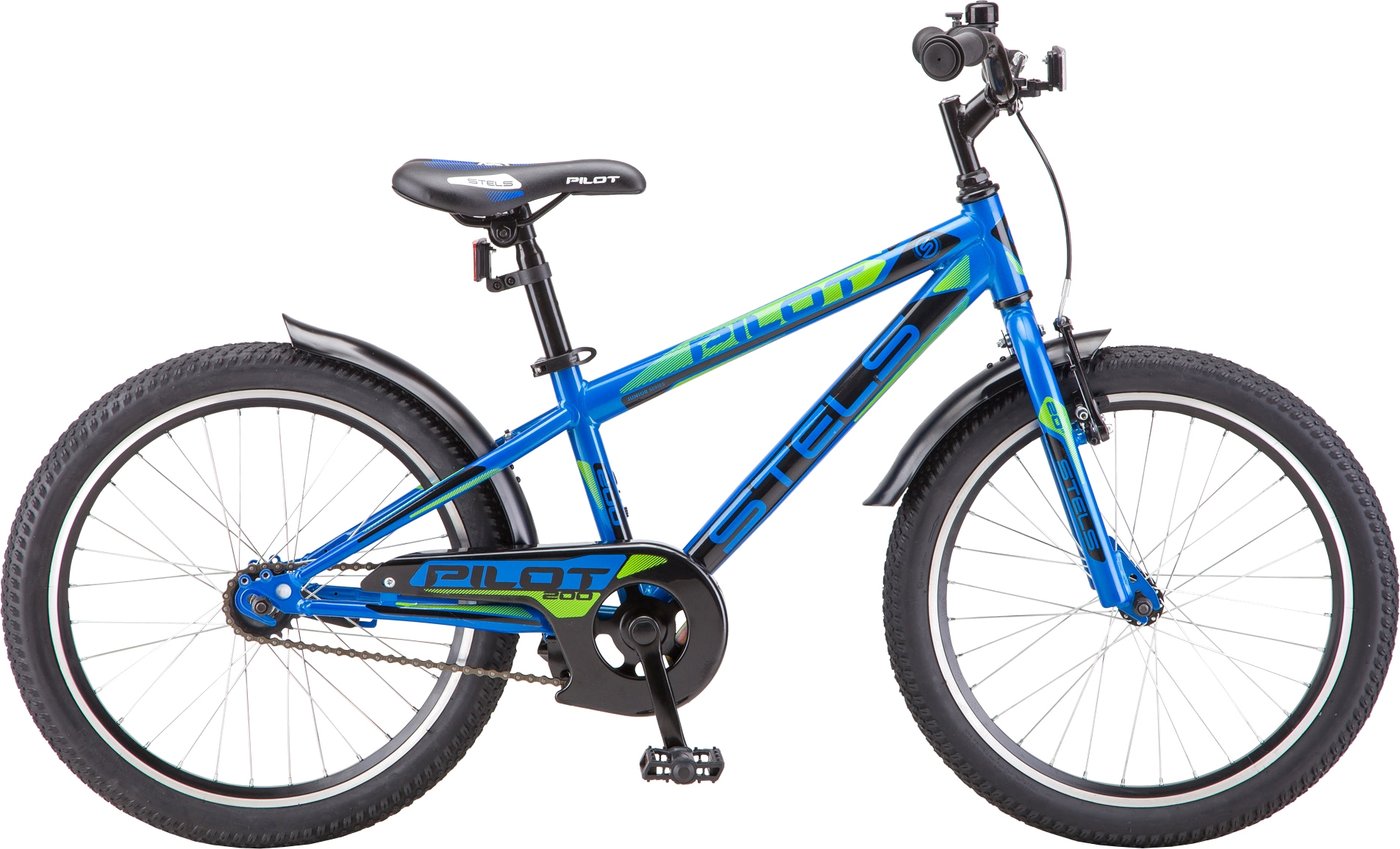 

Детский велосипед Stels Pilot 200 Gent 20 Z010 (синий, 2019)