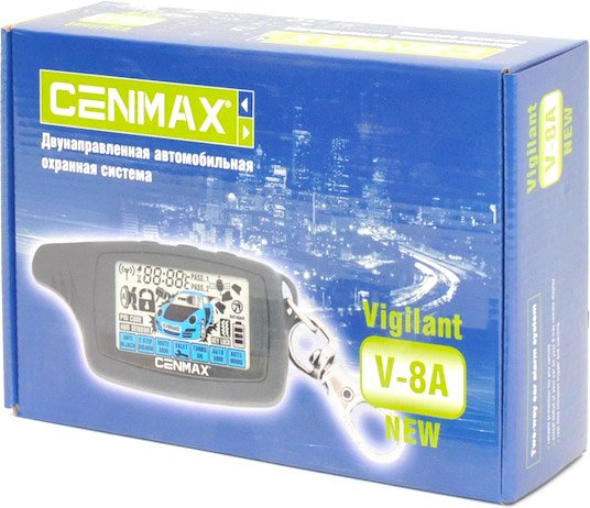 

Автосигнализация Cenmax Vigilant V-8A NEW