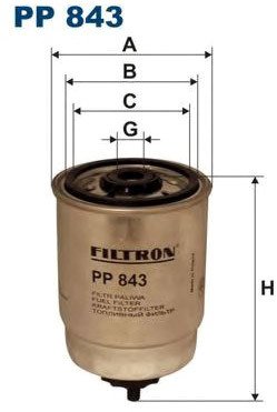 

Топливный фильтр Filtron PP843