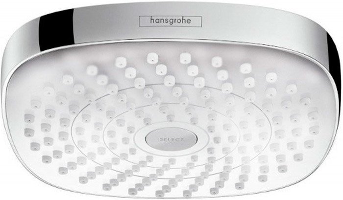

Верхний душ Hansgrohe Croma Select E (белый/хром) 26528400
