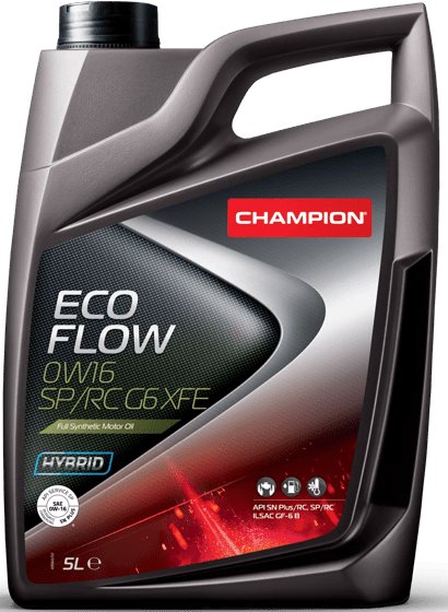 

Моторное масло Champion Eco Flow 0W-16 SP/RC G6 XFE 5л
