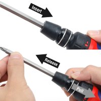 Набор отвертка с битами Workpro WP221059 (6 предметов)
