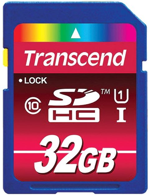 

Карта памяти Transcend SDHC Class 10 UHS-I 32Gb (TS32GSDHC10U1)