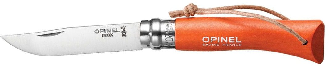 

Складной нож Opinel N°7 Trekking нержавеющая сталь (оранжевый)