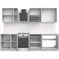 Готовая кухня Arvento АНТА-плюс 2.2м (графит)