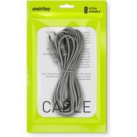 Кабель SmartBuy KA-331-300 Jack 3.5мм - Jack 3.5мм (1.8м, серый) в Гродно