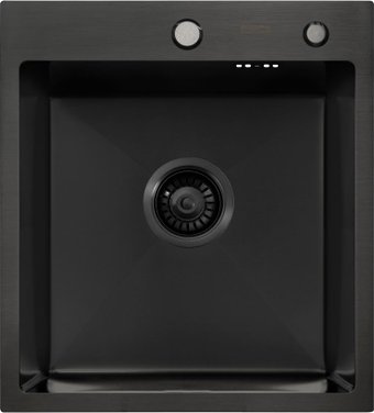 Кухонная мойка ARFEKA AF 450*505 Black PVD Nano