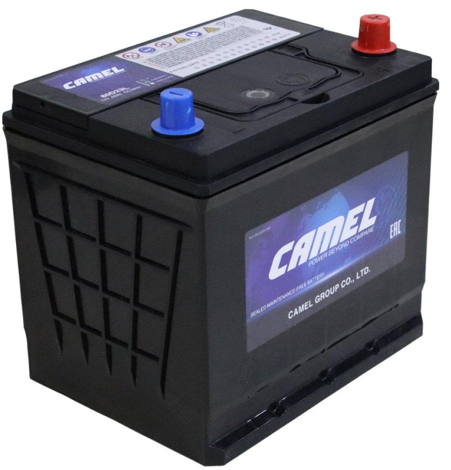 

Автомобильный аккумулятор Camel Asia 80D23L euro R+ (68 А·ч)