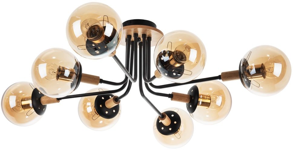 

Люстра средней высоты Arte Lamp Oxford A2716PL-8BK