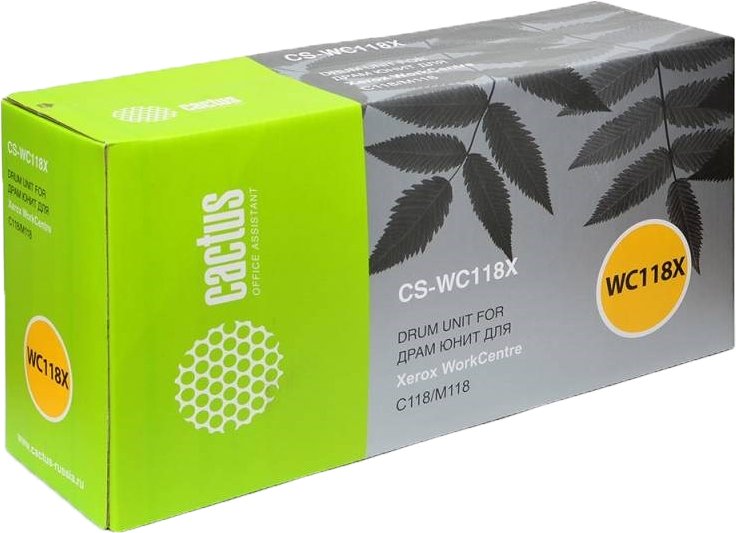 

Картридж CACTUS CS-WC118XR (аналог Xerox 006R01179)