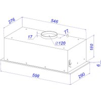 Кухонная вытяжка ZorG Neo 1030 60 S (черный)