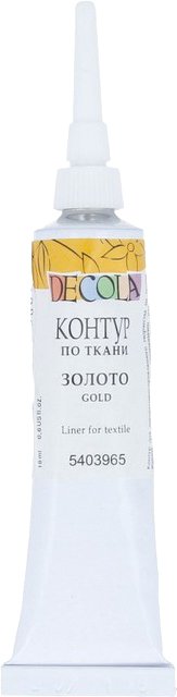 

Контур Decola 5403965 (золото, 18 мл)