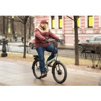 Электровелосипед Shulz E-Easy Fat (светло-серый)