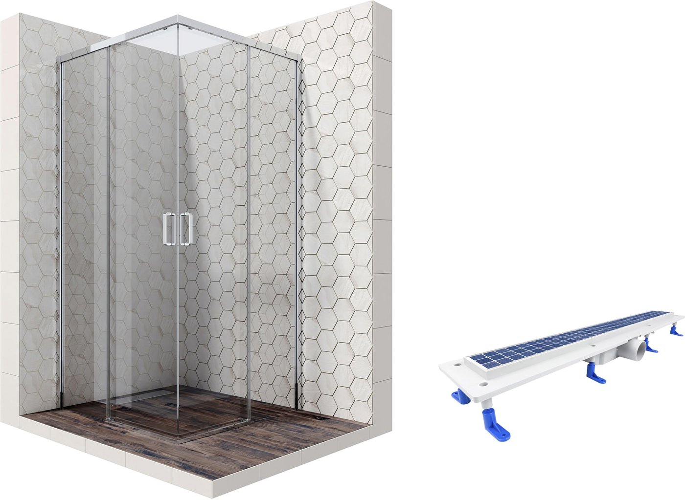 

Душевой уголок Ambassador Set 11011104-ST4