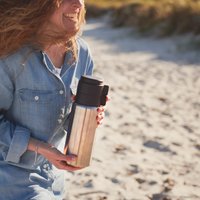 Термос Ikea Утрустнинг 1л (нержавеющая сталь) 004.153.54