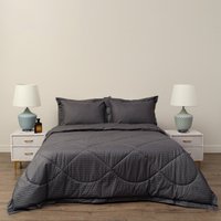 Семейный комплект постельного белья Sofi De MarkO Федерико 7Е Кт-Фд-7Е-ан (антрацит)