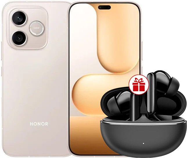 

Телефон HONOR 600 Lite 8GB/256GB международная версия (пустынное золото) + наушники HONOR Choice Earbuds X8 по акции