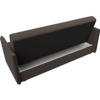 Диван Лига диванов Лига-018 книжка 124985 (рогожка амур коричневый)