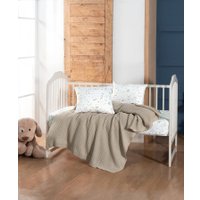 Детский комплект постельного белья Karven С пледом D 038 Stellar Beige