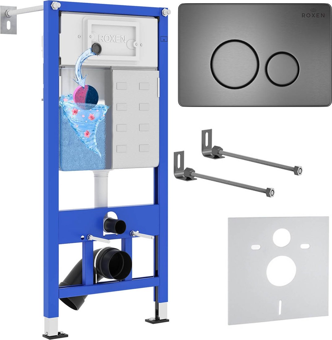

Инсталляция для унитаза Roxen StounFix Dual Fresh 868304
