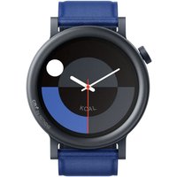 Умные часы CMF Watch Pro 2 (темно-серый, синий кожаный ремешок)