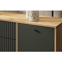 Тумба SV-Мебель МС Милан К (дуб золотой/олива софт)